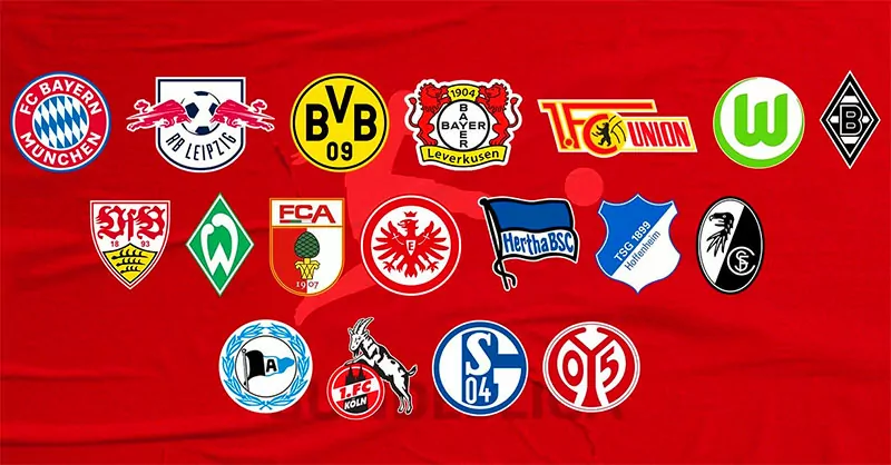 Cập nhật Bxh Đức - bảng xếp hạng bóng đá Bundesliga hôm nay